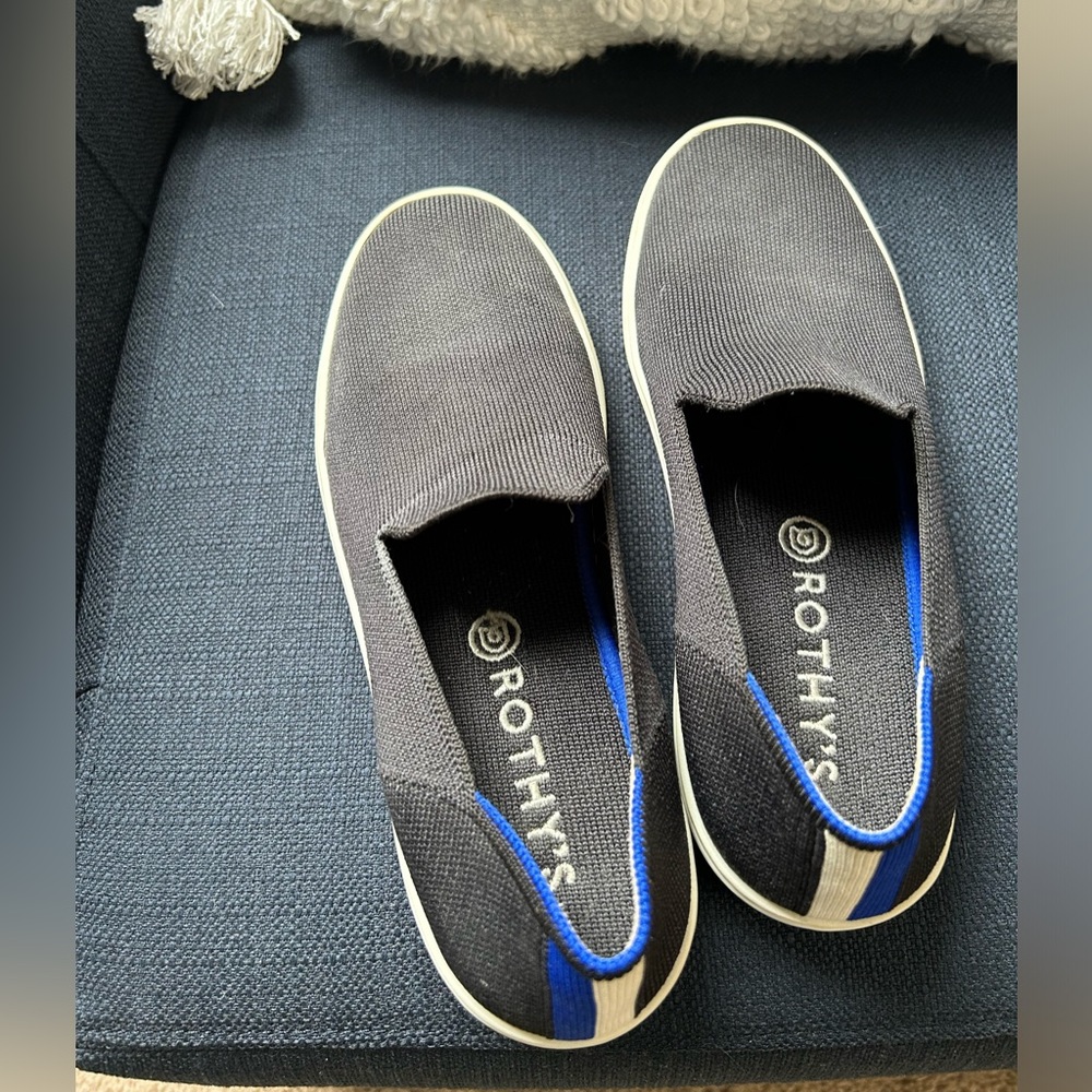 Rothy's Women's Black Slip-On Shoes